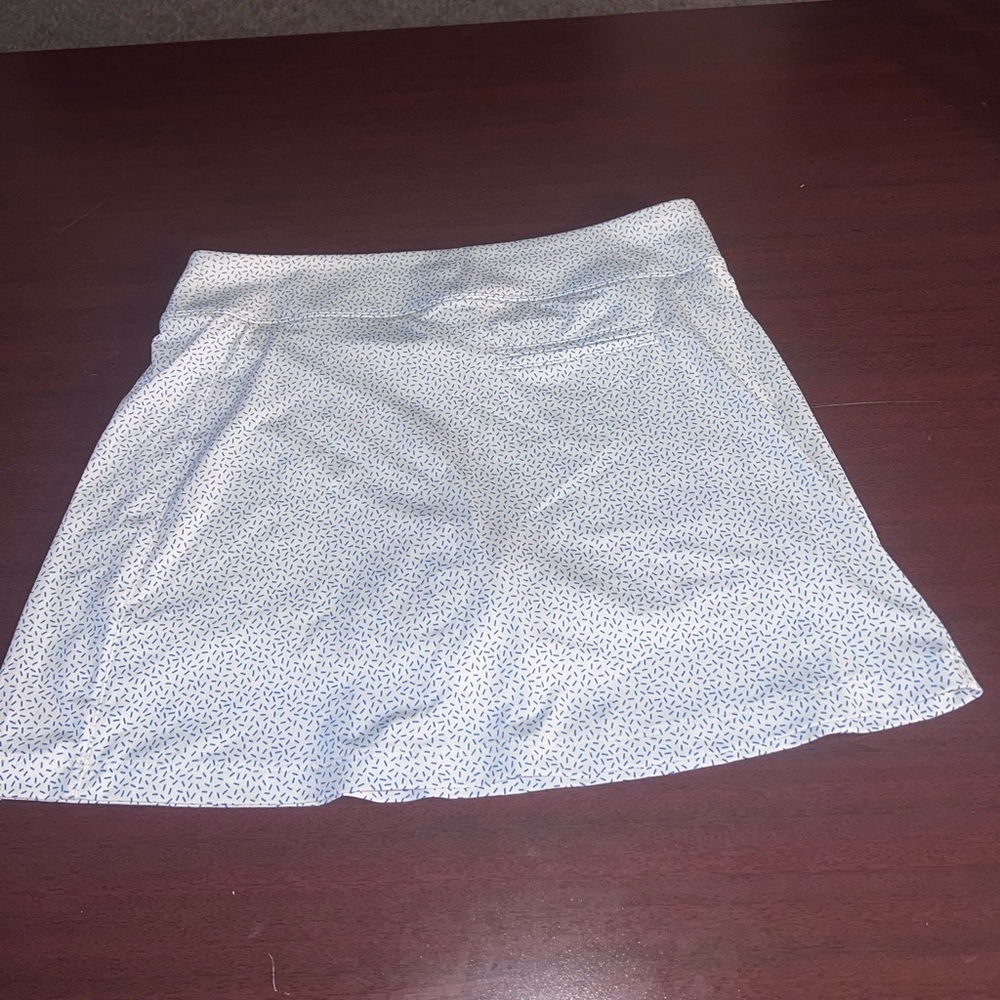 Puma White Skirt with Blue Accents - Picture 4 of 4